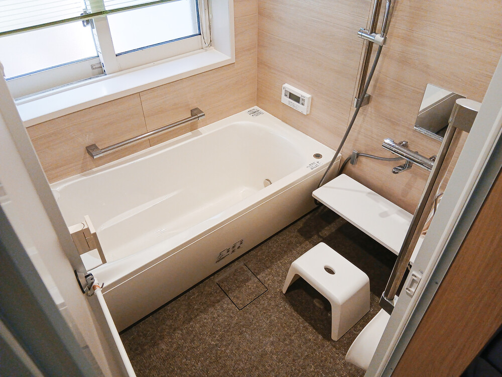 冷めないお湯が、家族を包む