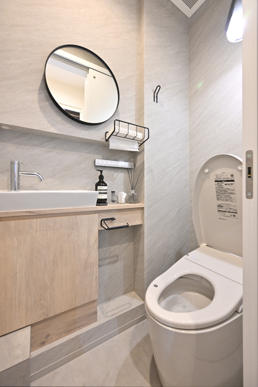 和式から洋式に変えて、内装もぐ っとおしゃれに！