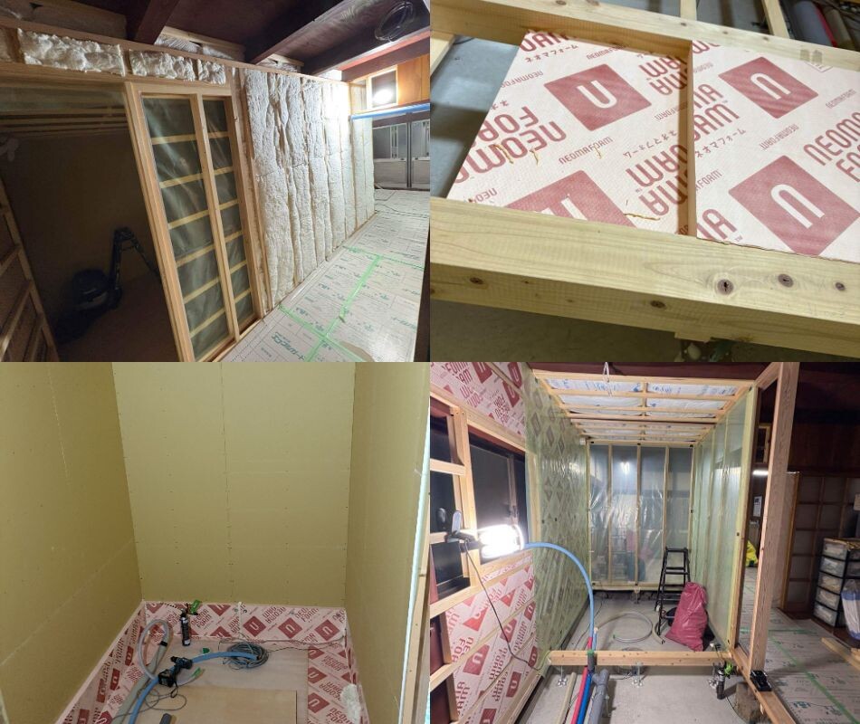 断熱を施すことで、安心して使い続けられる住まいとして、はじめて成立した空間です