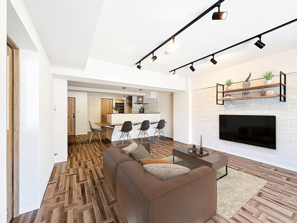 カフェのようにくつろげる上質な空間。