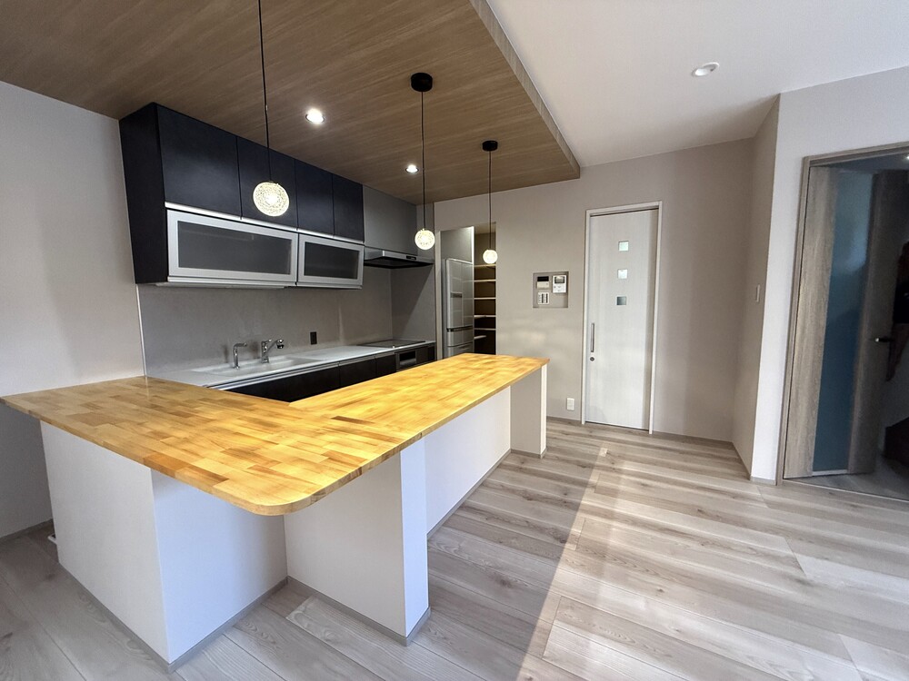 施工後キッチン