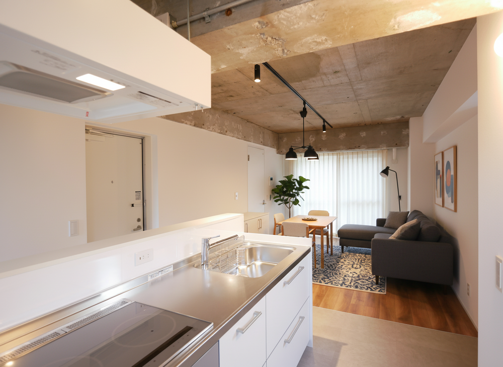 施工後　２Ｆ　賃貸住戸　ＬＤＫ