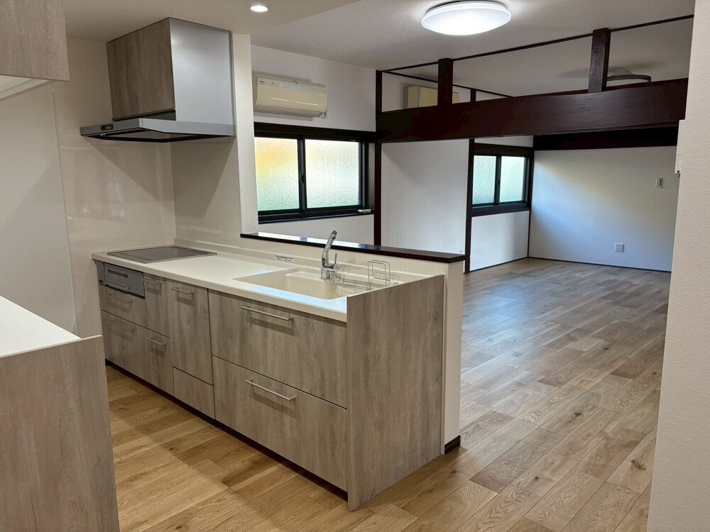 仕切りがなくなり明るいLDKへ