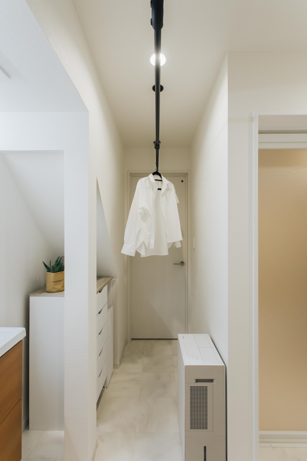 機能を集約した快適な洗面・ランドリー空間