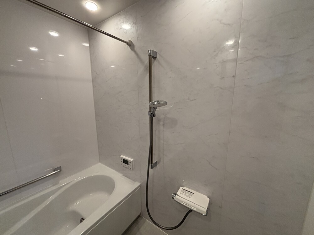 スッキリとした浴室で気分もスッキリ