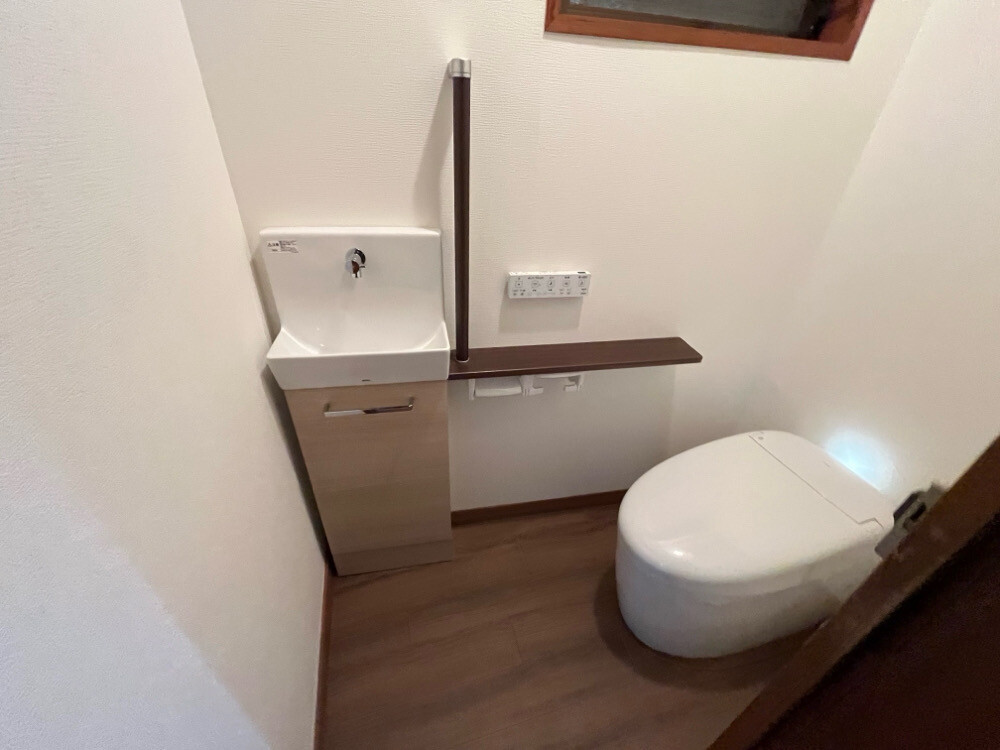 間取りはそのままで、念願のタンクレスへ前進