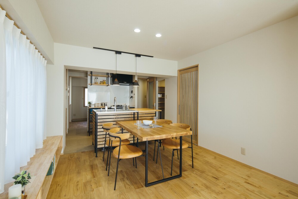 明かり、広がり、風が巡る家～投資目的が理想の我が家に～