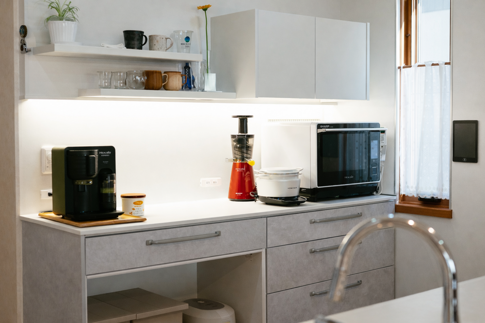 間接照明は必須アイテム。満足を超える体験へと導く光