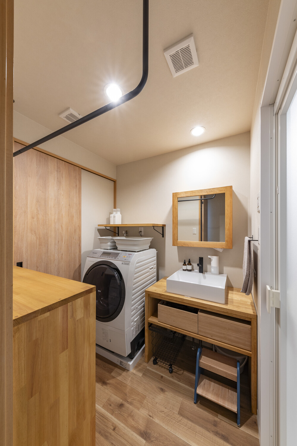 憧れの造作洗面台