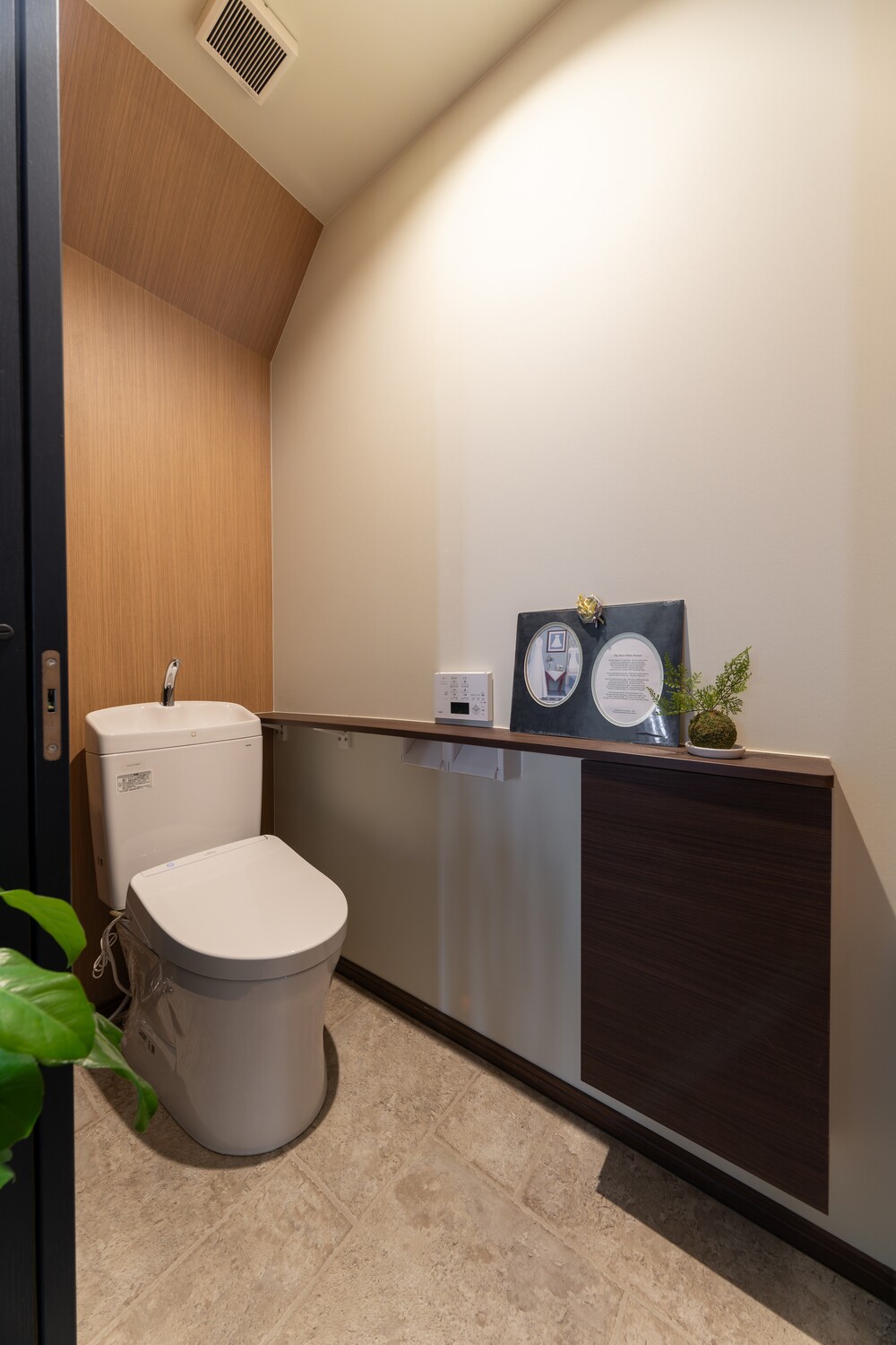 収納をもうけすっきりと